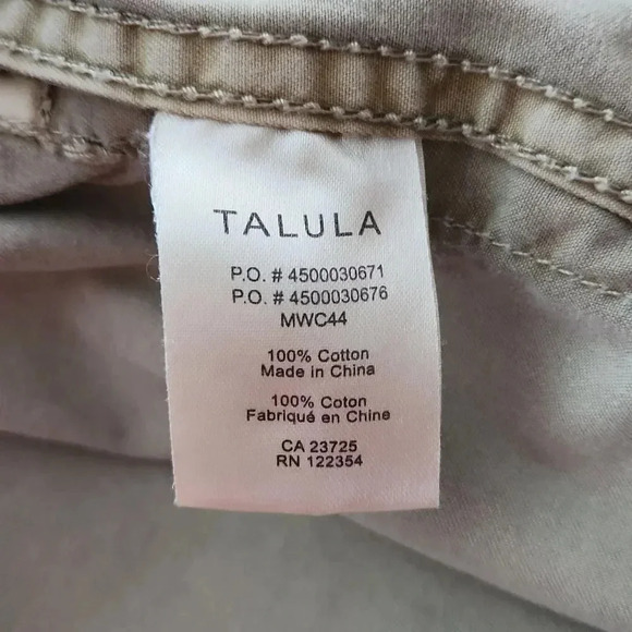 Aritzia Talula Tan Khaki Utility Trooper Jacket - Picture 7 of 10